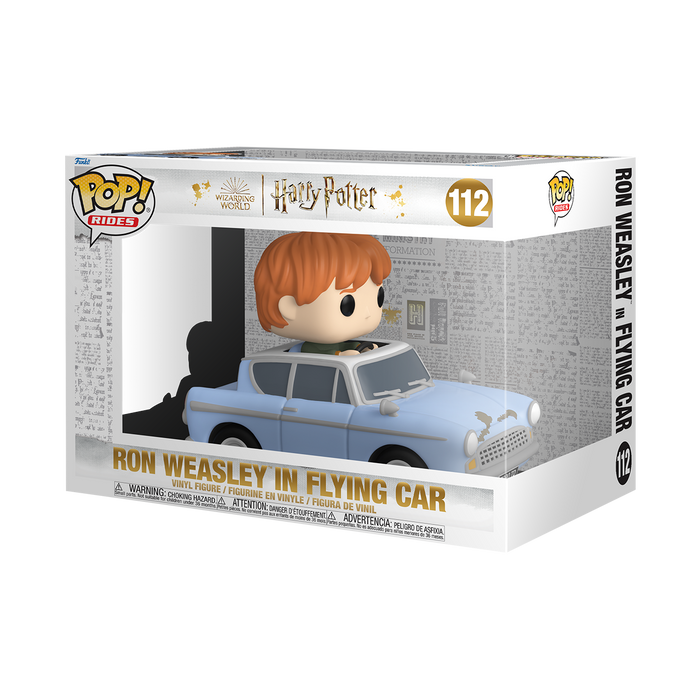 Ron Weasley In Flying Car / Vliegende auto Funko Rides 112.