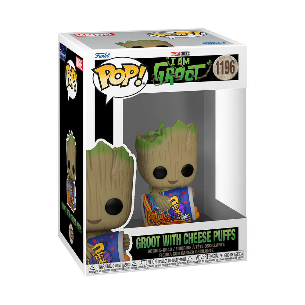 Groot With Cheese Puffs Funko Pop 1196