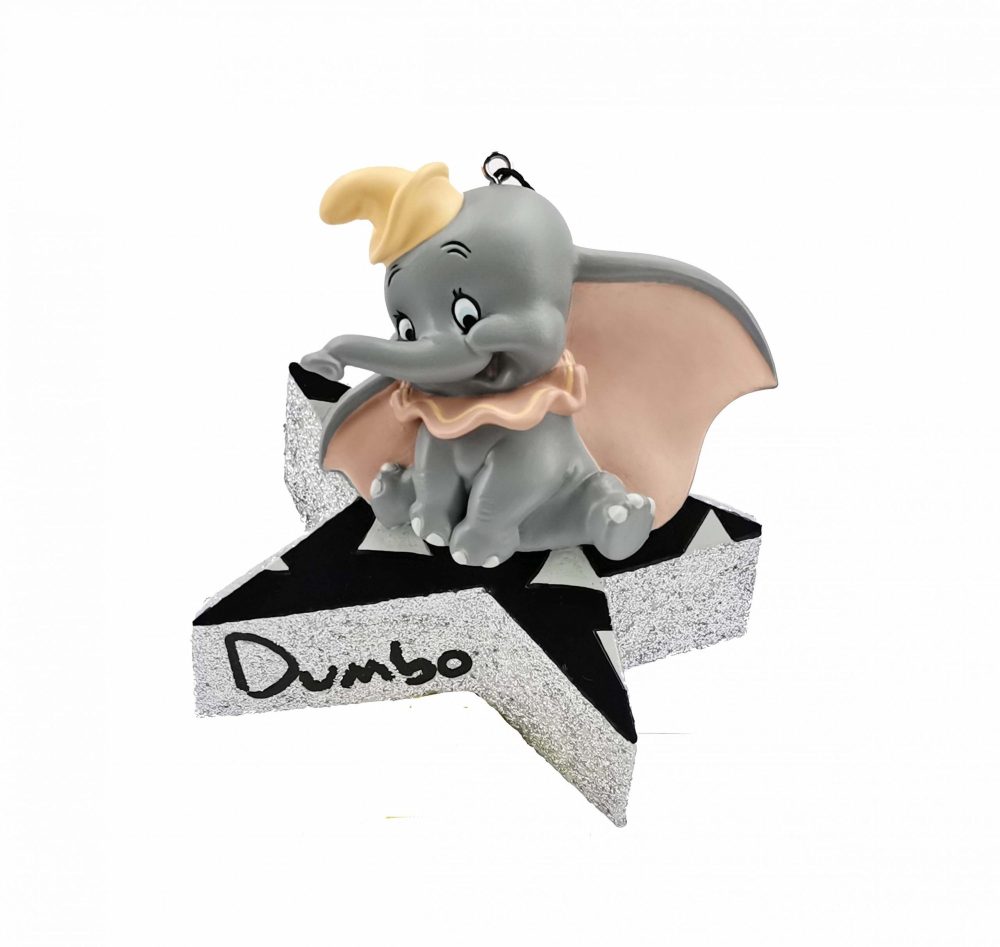 Dumbo on start ornament