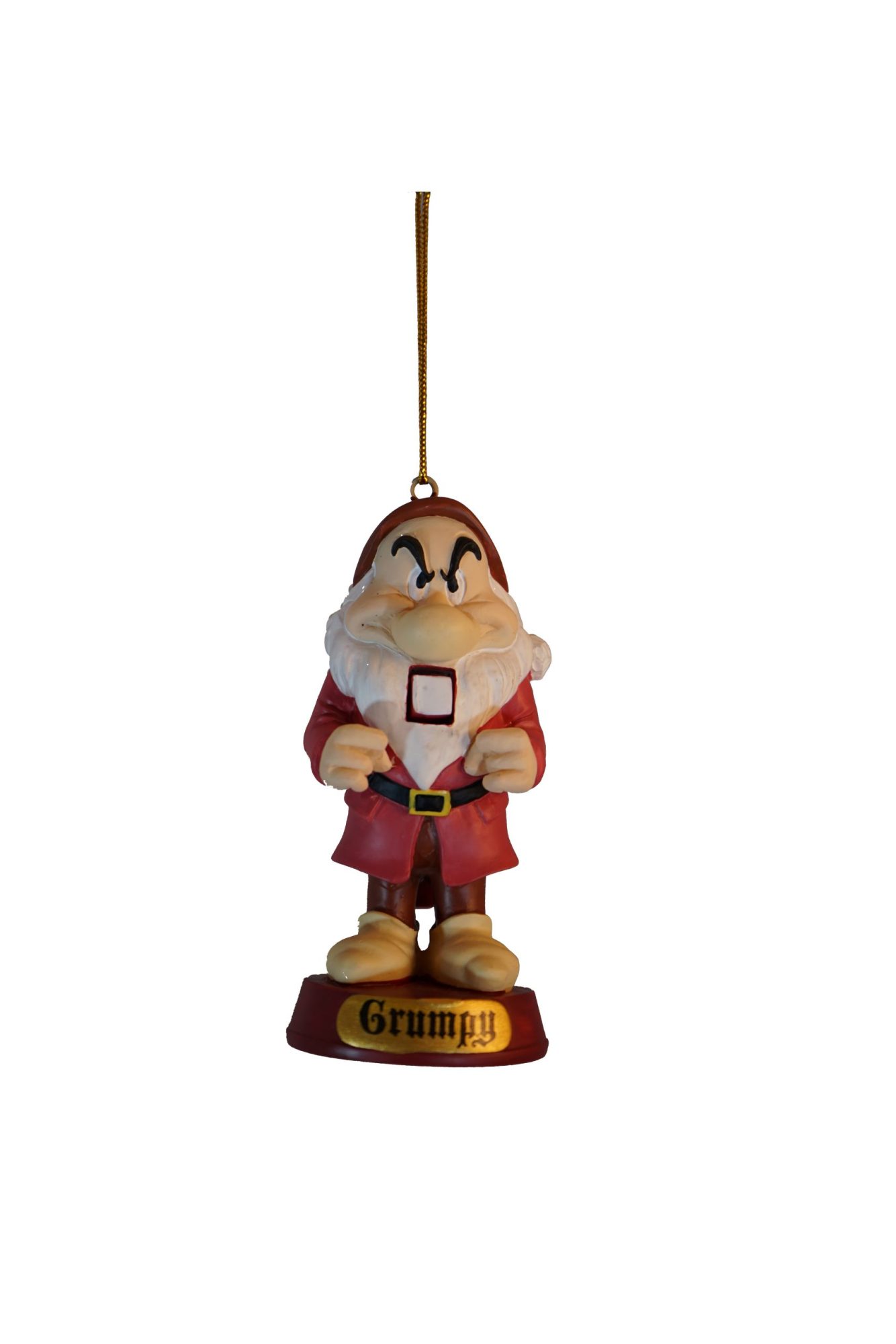 Grumpy nutcracker ornament