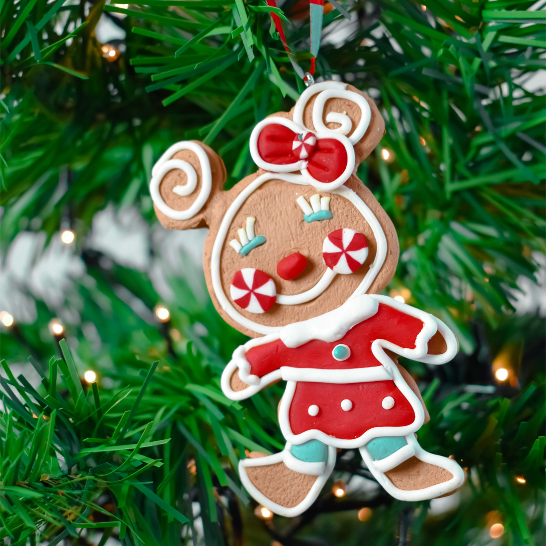 Gingerbread Minnie ornament