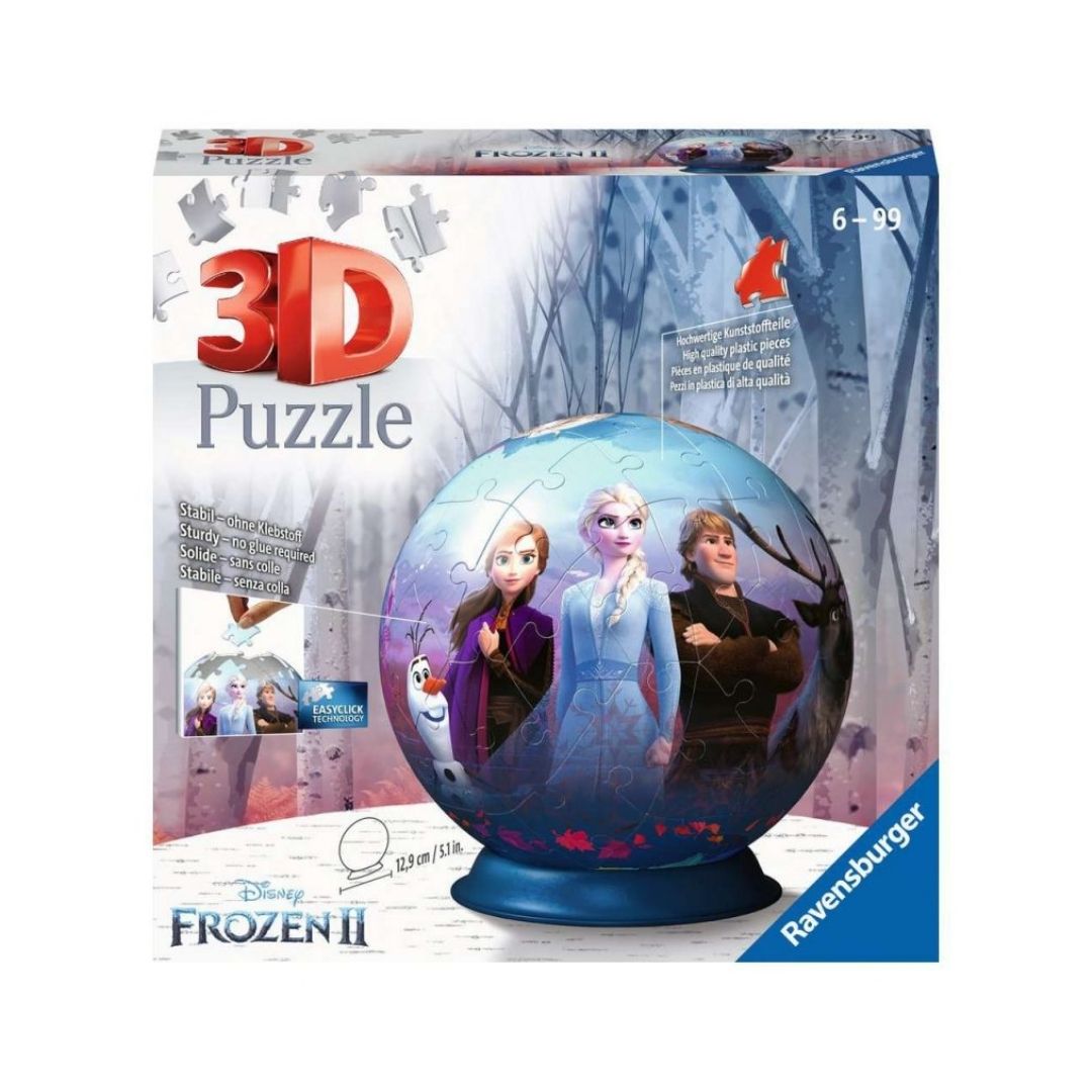 Frozen 2 Puzzel bal (72 Stukjes)