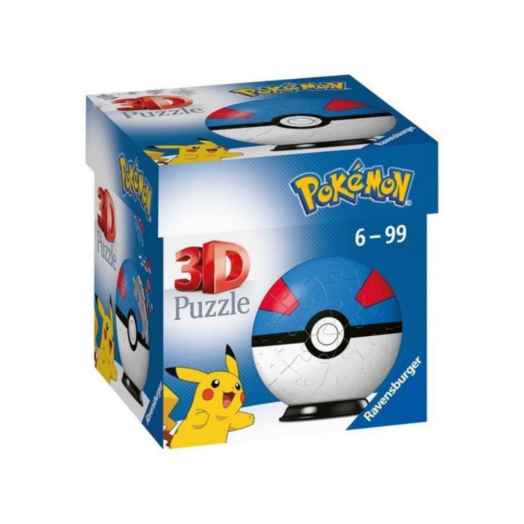 Pokémon 3D Puzzel bal Pokéballs