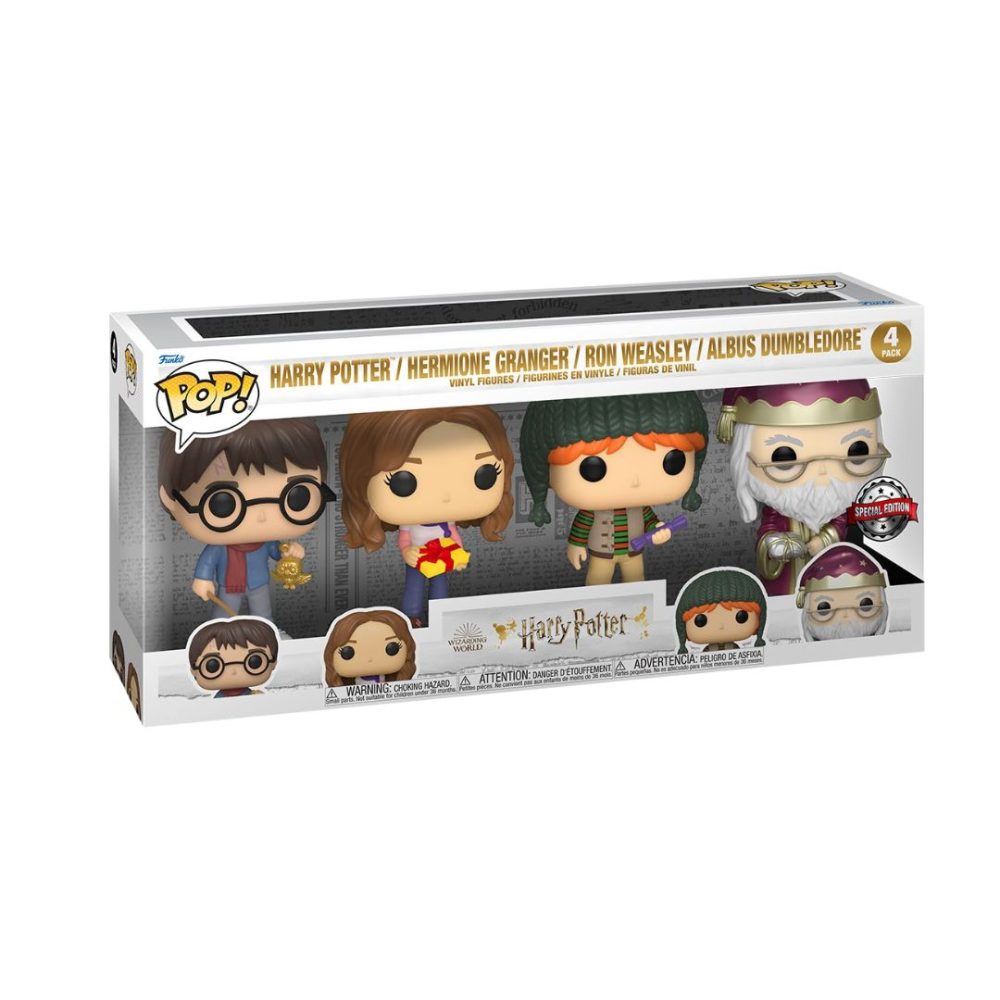 Harry Potter Holiday (Special Edition) Funko Pop 4-Pack