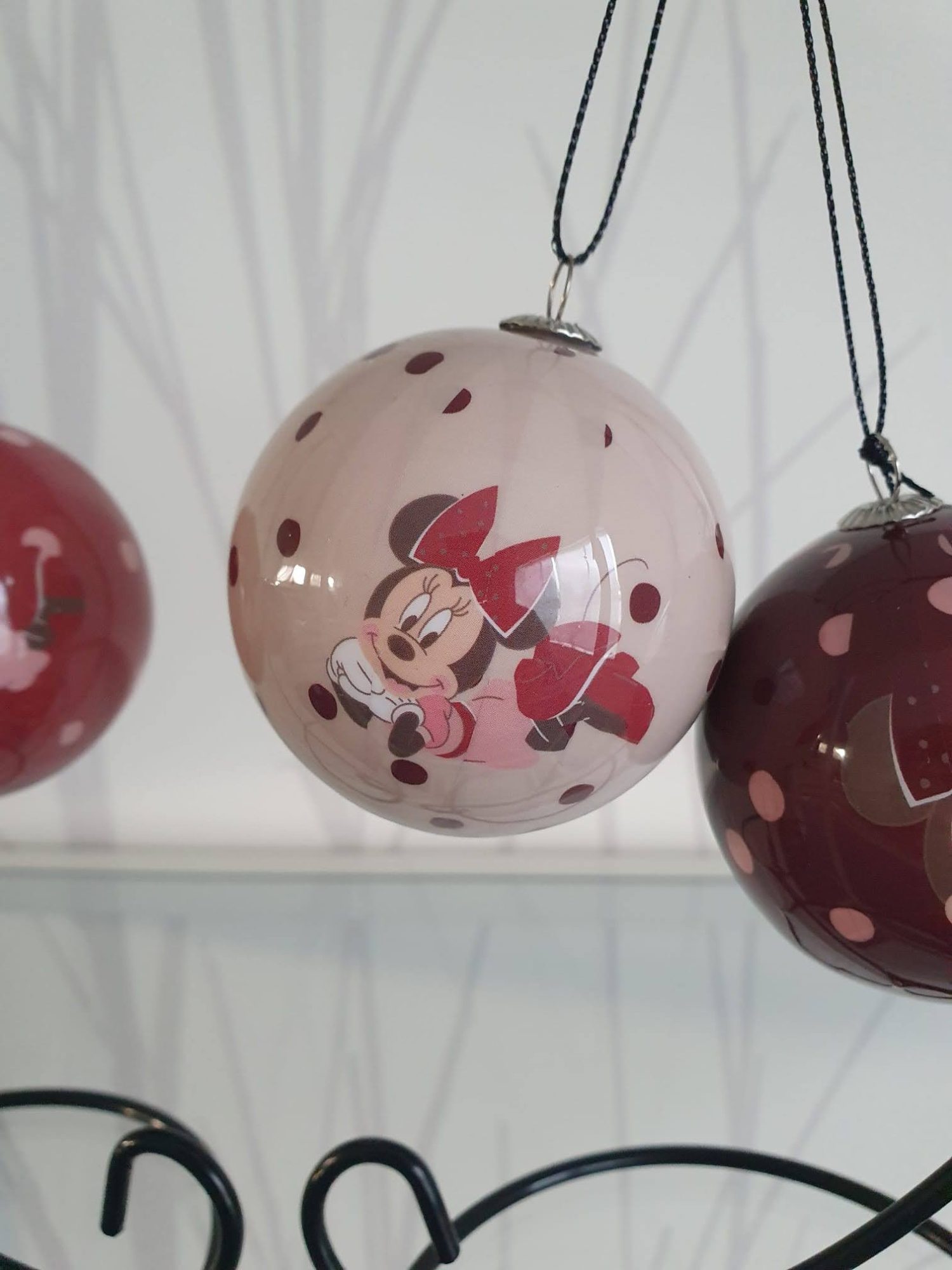 Minnie Mouse kerstballen 4
