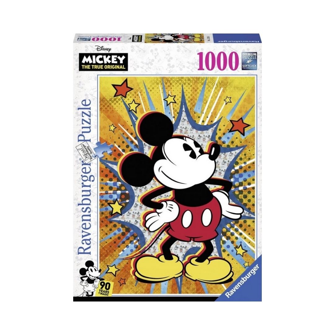 Mickey Mouse Retro puzzel (1000 stukjes)