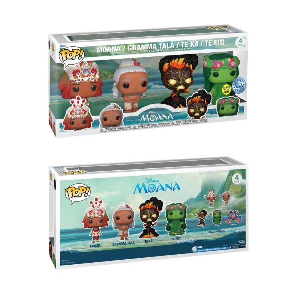 Moana (Special Edition) Funko Pop 4-Pack