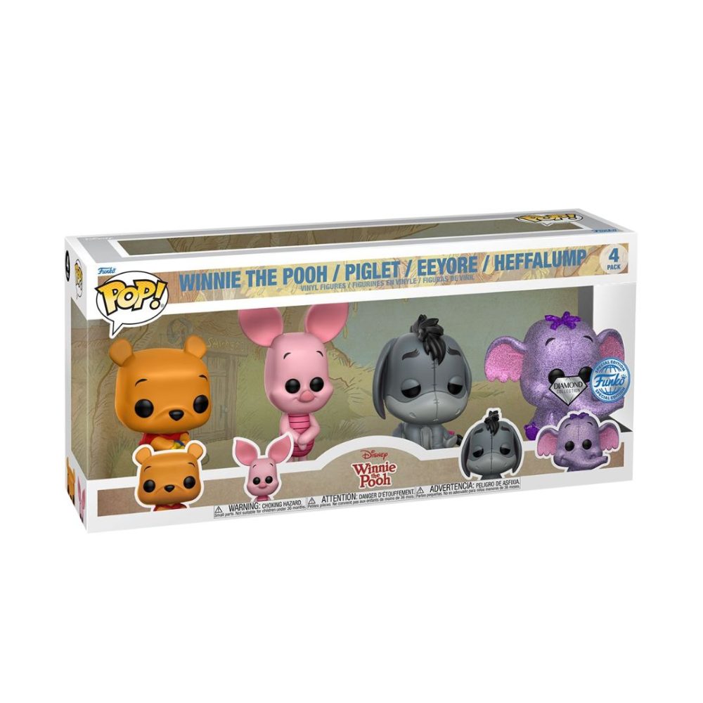 Winnie the Pooh (Special Edition) Funko Pop 4-Pack