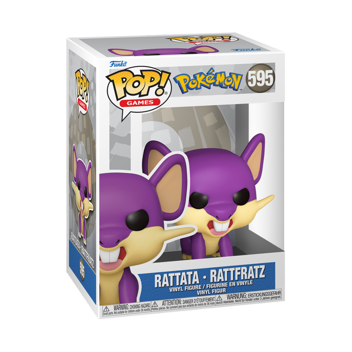 Rattata Pokémon Funko Pop 595