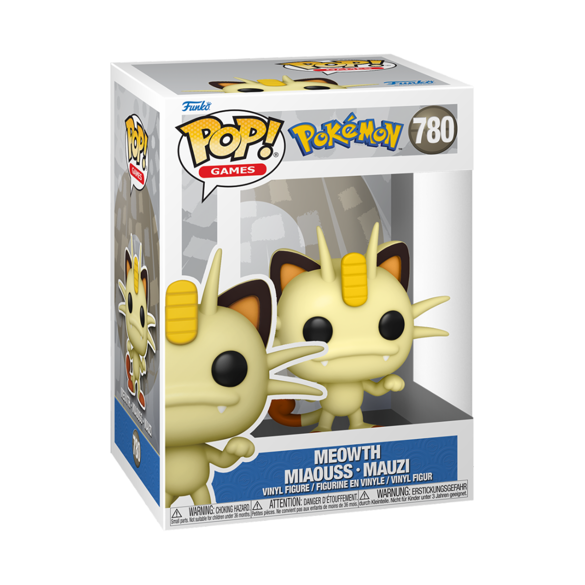 Meowth Pokémon Funko Pop 780