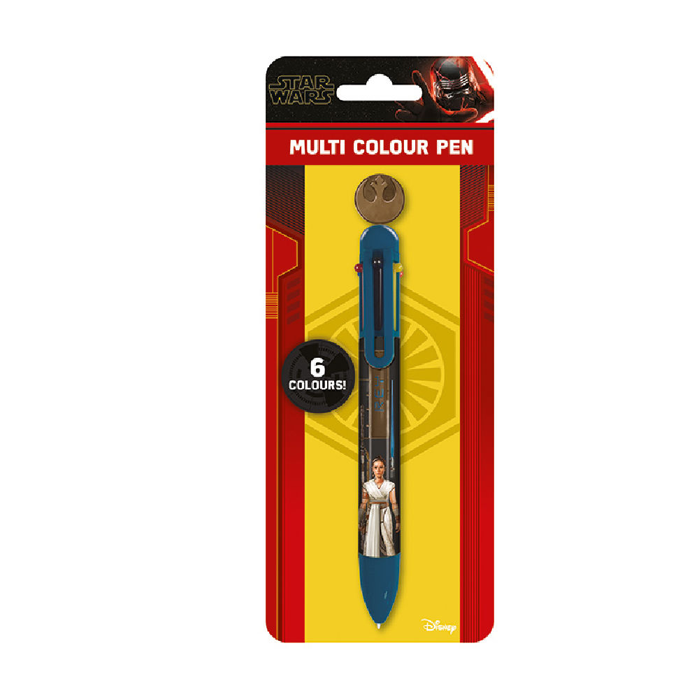 Star Wars Multi Colour Pen (6 Colours)