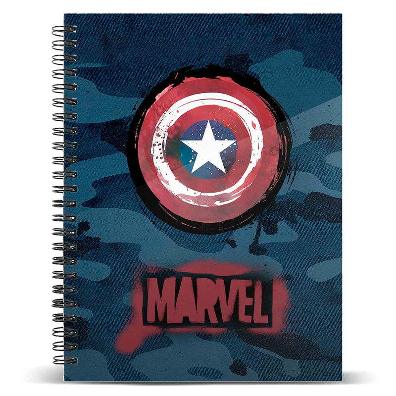Captain America Marvel Notitieboek A4