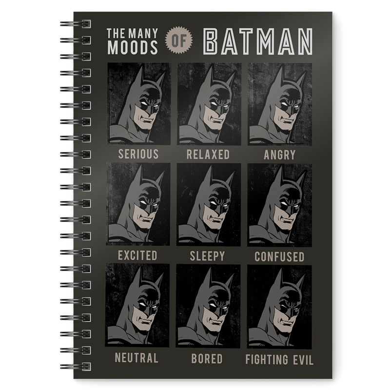 Batman The Many Moods Notitieboek A5