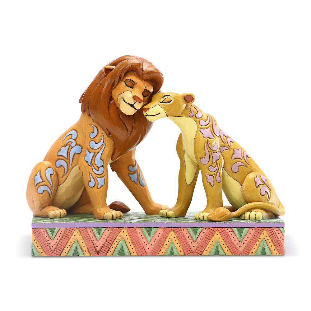 Simba en Nala Savannah Sweethearts Enesco beeld