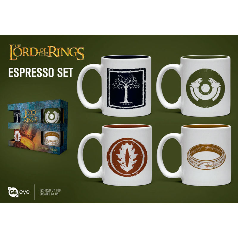 Lord of the Rings espresso kopjes