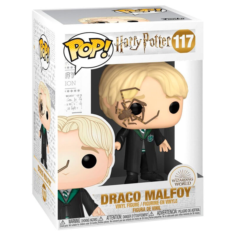 Draco Malfoy w/Whip Spider Funko Pop 117