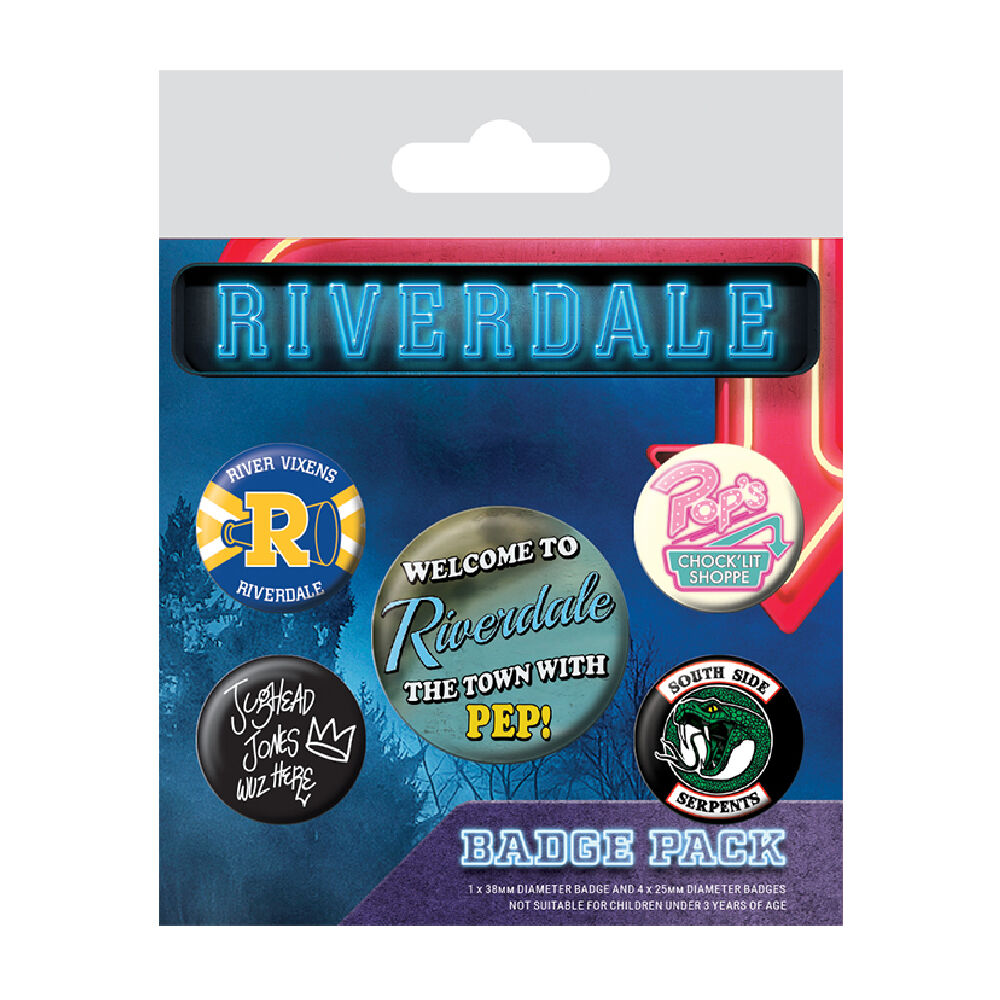 Riverdale Button Badge Set