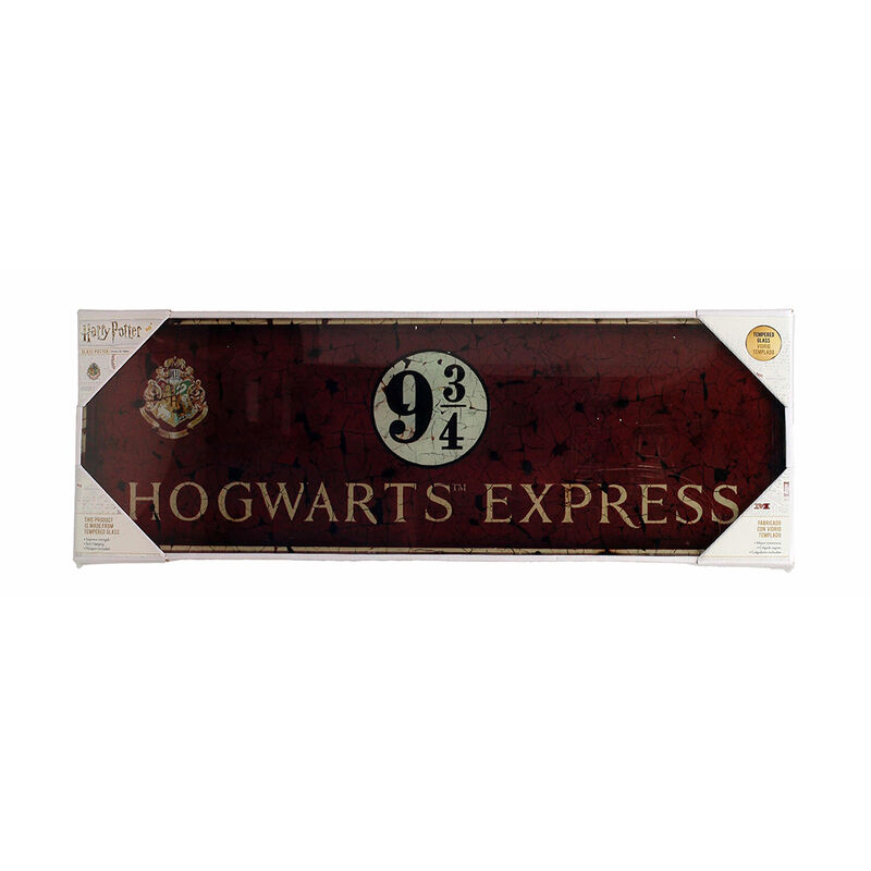 Hogwarts / Zweinstijn Express Glazen Poster