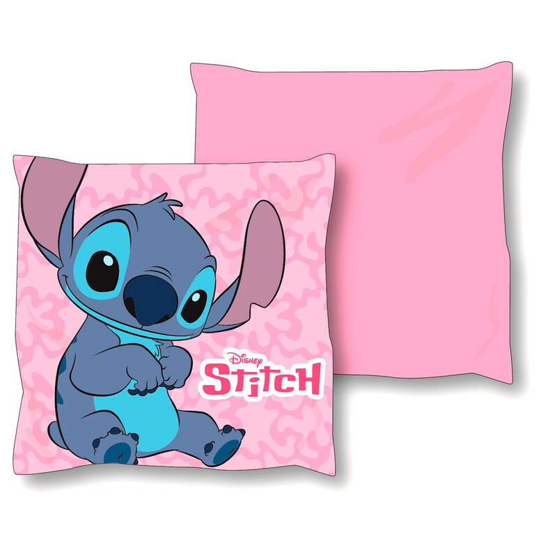 Disney Stitch roze kussen