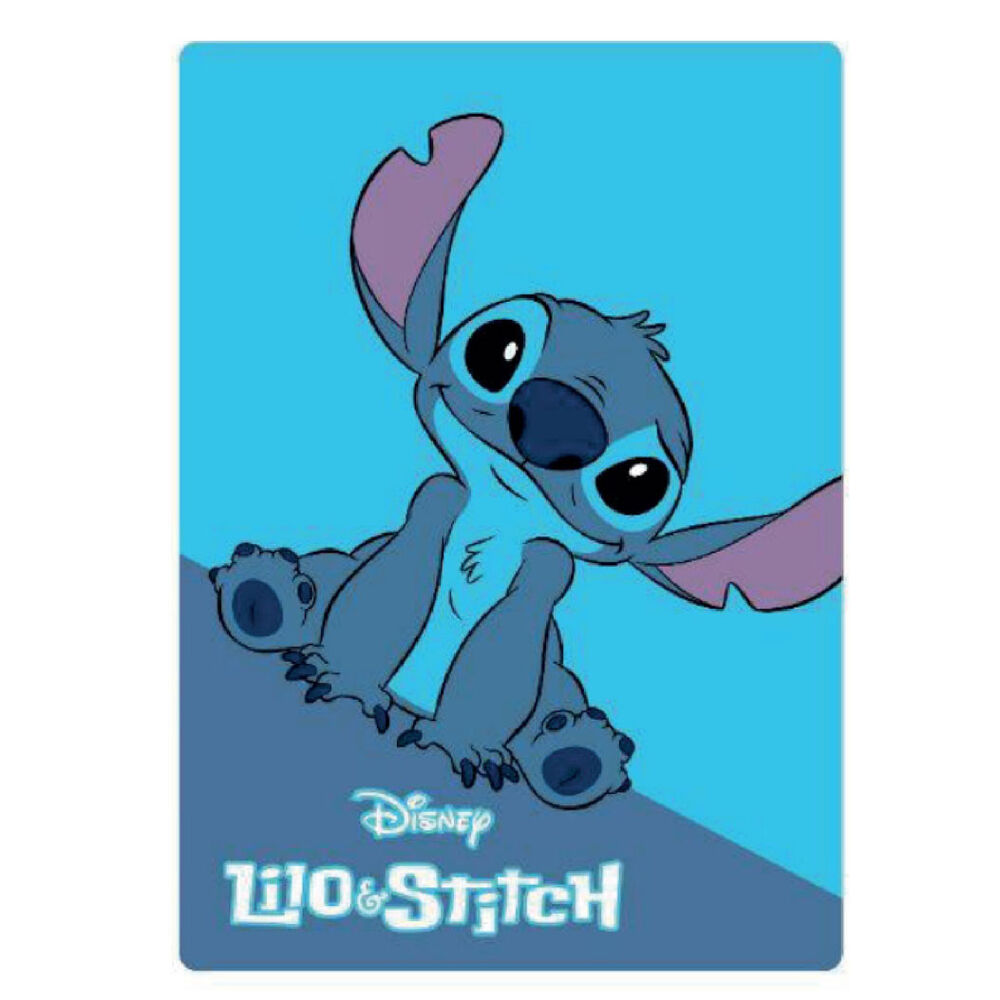 Disney Stitch zit fleecedeken