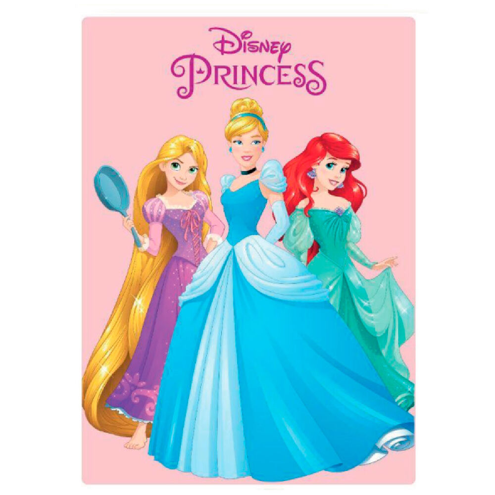 Disney Princesses roze fleecedeken