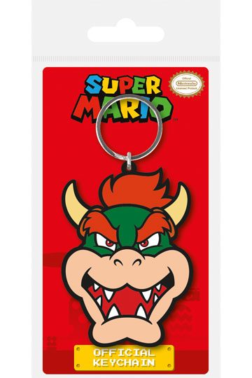 Bowser sleutelhanger  Wie kent hem niet! Bowser uit Nintendo Super Mario hebben we nu als sleutelhanger.